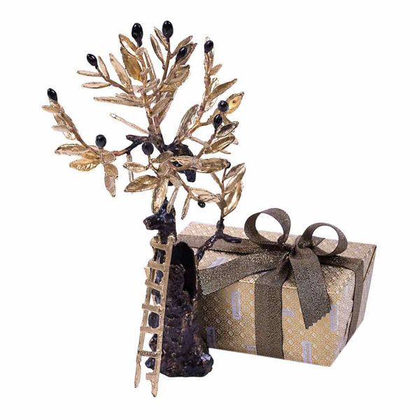 Γλυπτο ελια με σοκολατακια Leonidas