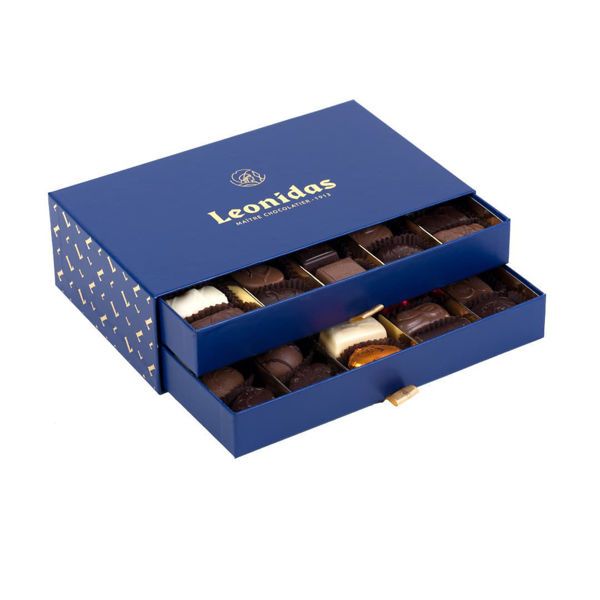 Κουτί Drawer Box Leonidas με 680 γρ σοκολατάκια Leonidas