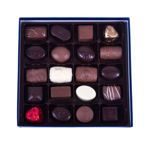 Χάρτινο χρυσό τετράγωνο κουτί Heritage M με 320 γρ. ποικιλία σοκολατάκια Leonidas