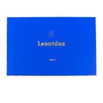Χάρτινο μπλέ κουτί πολυτελείας και 900 γρ. σοκολατάκια Leonidas