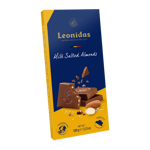 Σοκολάτα πλάκα Leonidas 100 γρ.  Milk 30% Salted Almonds