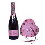 Σετ Αγίου Βαλεντίνου με σοκολατάκια και ποτό