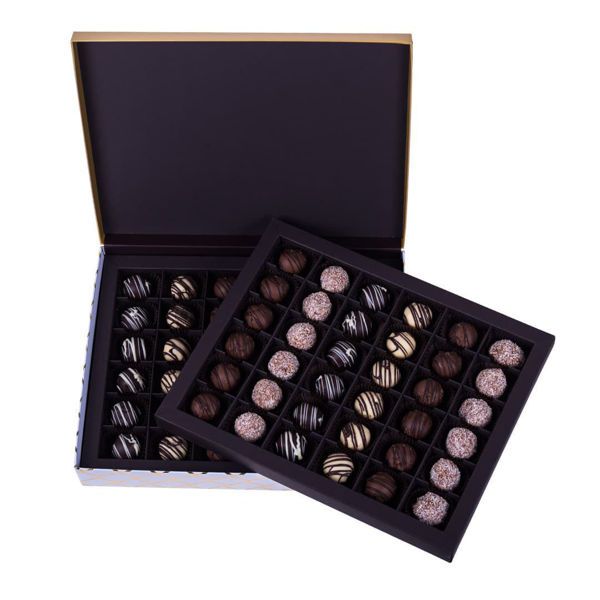 luxury box with chocolates