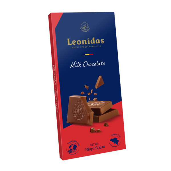 Σοκολάτα Πλάκα Leonidas 100 γρ. Milk 30% Cocoa