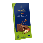 Σοκολάτα πλάκα Leonidas 100 γρ.  Milk 30% Hazelnuts