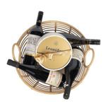 Καλάθι με 4 Ελληνικά κρασιά και σοκολατάκια Leonidas