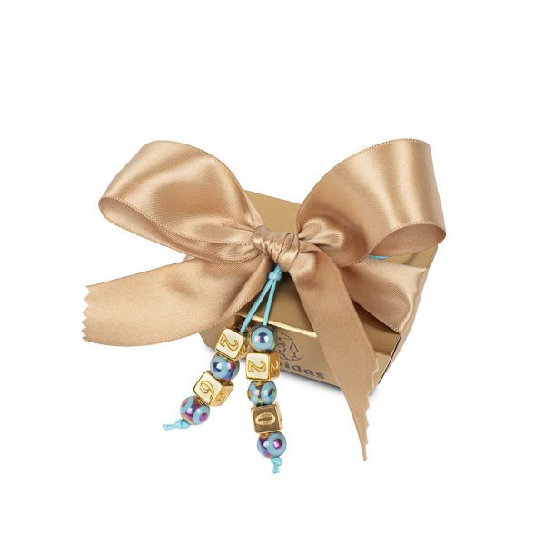 Κουτάκι μίνι με 2 σοκολατάκια gianduja και Χριστουγεννιάτικη διακόσμηση και γούρι 2026