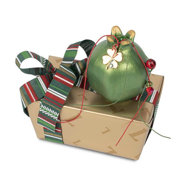 Γούρι 2026 και κεραμικό ρόδι με 500 γρ. σοκολατάκια Leonidas