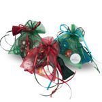 Κεραμικό ροδάκι 2026 με 3 σοκολατένιες χριστουγεννιάτικες μπαλίτσες  Leonidas