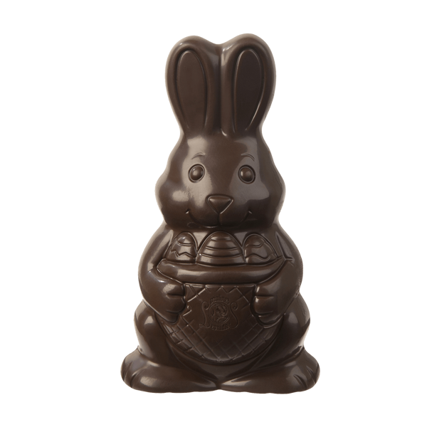 Πασχαλινή σοκολατένια φιγούρα κουνελάκι σε σοκολάτα υγείας 50γρ