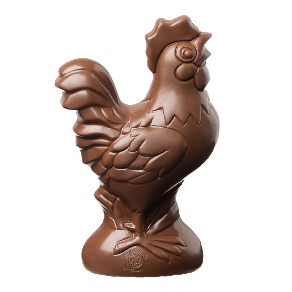 Σοκολατένια φιγούρα πετεινός σε σοκολάτα γάλακτος Leonidas 400 γρ