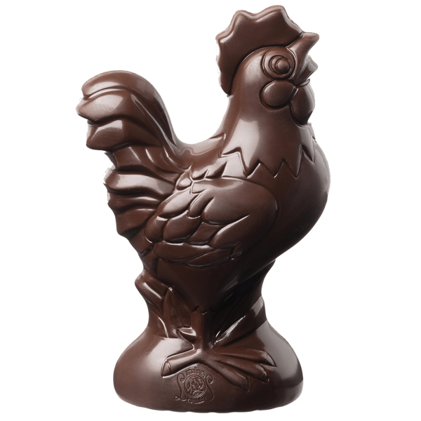 Σοκολατένια φιγούρα πετεινός σε σοκολάτα υγείας Leonidas 400 γρ
