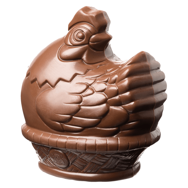 Σοκολατένια φιγούρα κότα σε σοκολάτα γάλακτος Leonidas 400 γρ