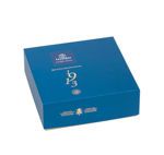 Μπλε κουτί πολυτελείας (2 επιπέδων) "Santiago L" με marzipan (αμυγδαλόπαστα)
