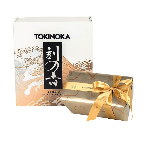 Gift box Tokinoka Ιαπωνικο ουίσκι & σοκολατάκια Leonidas