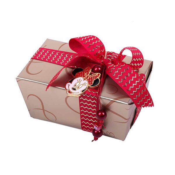 Κουτί με σοκολατάκια και παιδικο γουράκι Minnie