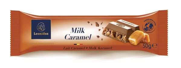 Σοκολάτα μπατόν Leonidas 50 γρ Milk Caramel