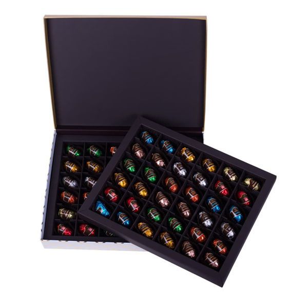 luxury box with chocolates