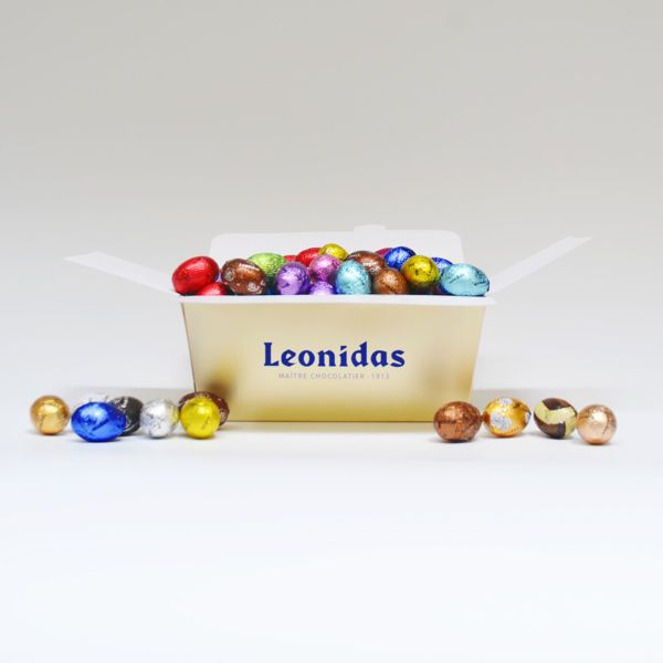 Μπαλοτεν με 1 κιλο Σοκολατενια Πασχαλινα αυγουλακια Leonidas