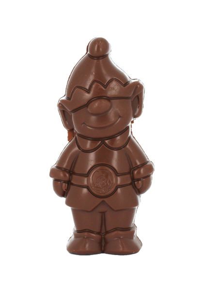 Σοκολατένια χριστουγεννιάτικη φιγούρα ξωτικού σε σοκολάτα γάλακτος 50 γρ