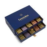 Κουτί Drawer Box Leonidas με σοκολατάκια gianduja, giantina, giamanda Leonidas