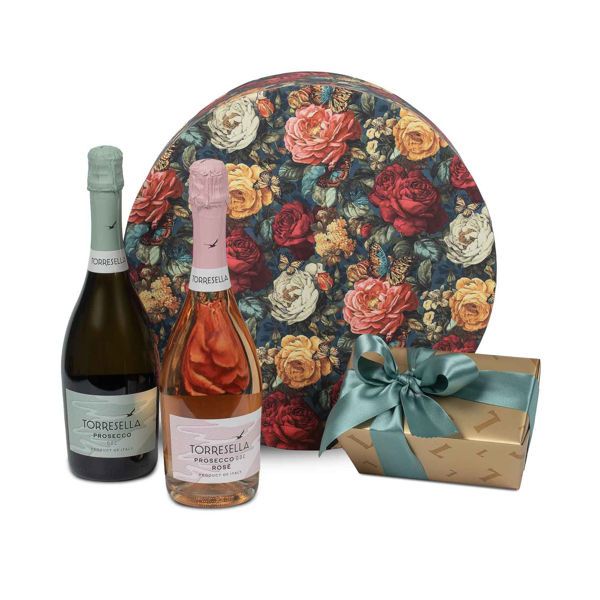 Υφασμάτινη καπελιέρα με Prosecco και σοκολατάκια Leonidas