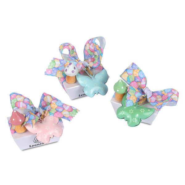 Μίνι κουτάκι με 2 σοκολατάκια gianduja και Πασχαλινή διακόσμηση