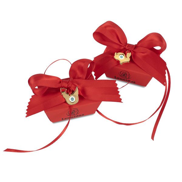 Μίνι κουτάκι με 2 σοκολατάκια gianduja και Πασχαλινή διακόσμηση